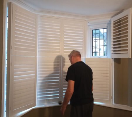 window shutters home Installation