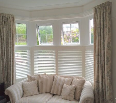 white shutter blinds UK